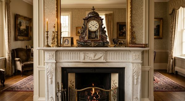 Top Reasons to Add Antique Marble Mantel Clocks to Your Decor